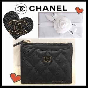 《新作限定 ミニバッグに 》CHANEL シャネルスーパーコピー コイン&カードC ブラック